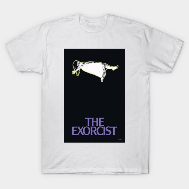 The Exorcist Movie Art T-Shirt by PhilRayArt